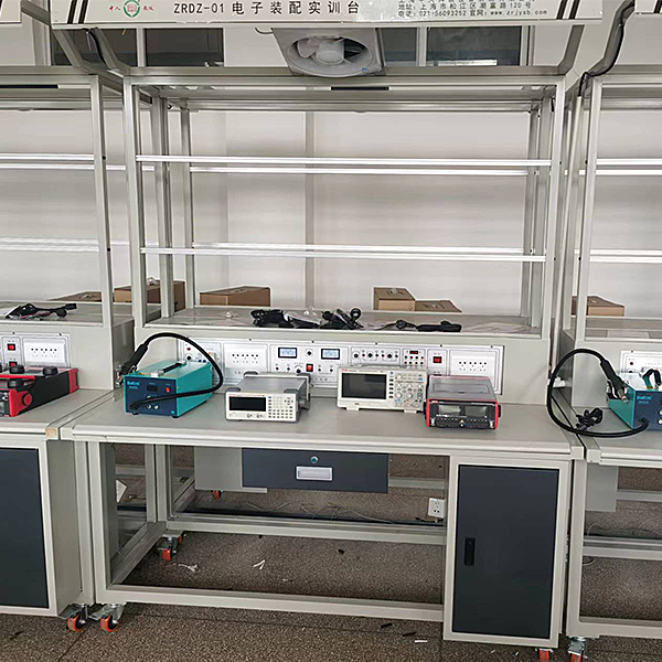 电子焊接装配调节测试实验台,机电设备装调实验装置