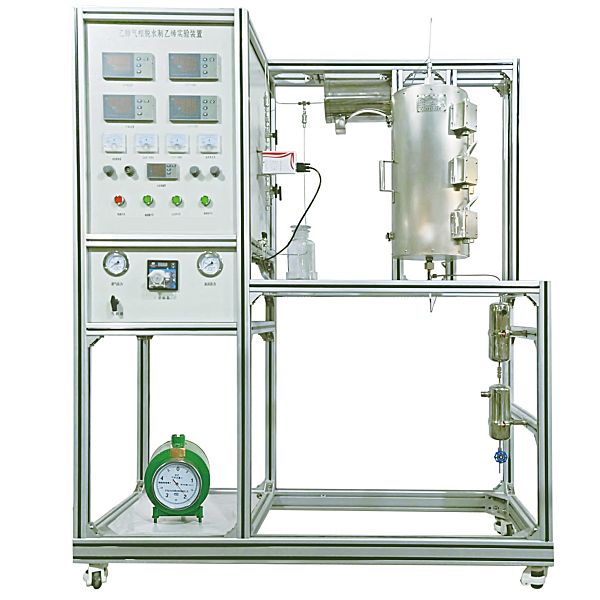 乙醇气相脱水制乙烯实训台,乙醇气相脱水实训台